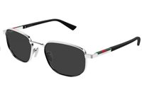 Gafas de sol Gucci Hombre GG2093S001-SILVER-BLACK-GREY54